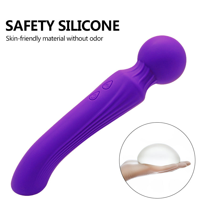 Magic wand clitoral vibrator couple massager sex toys female multi-frequency masturbator