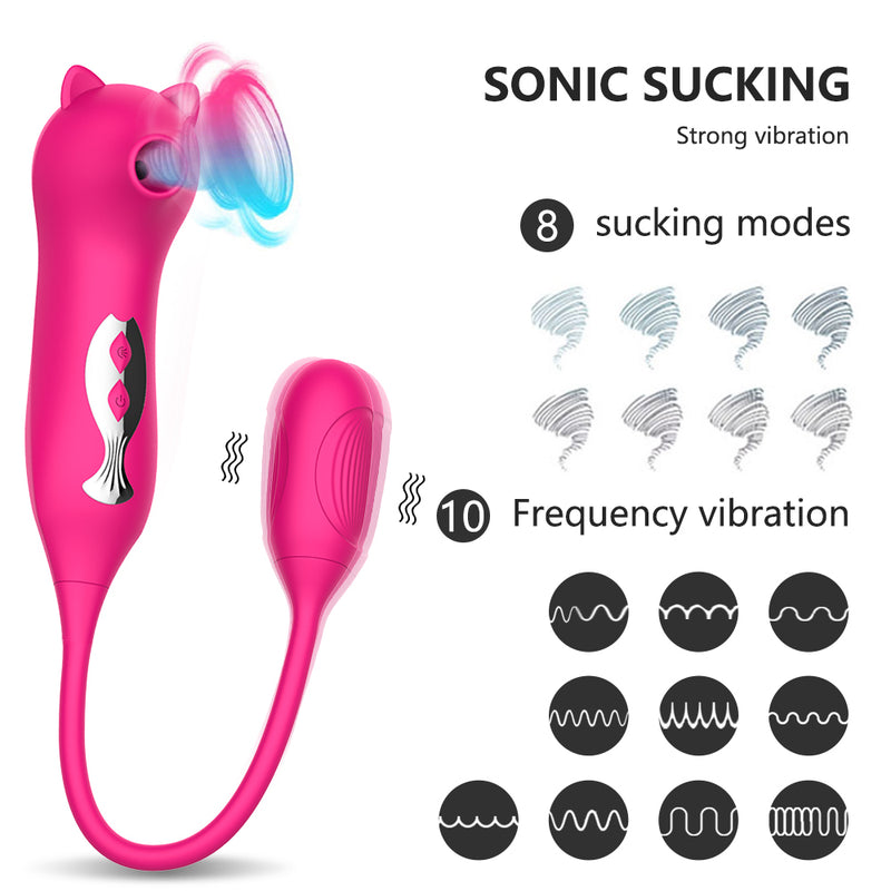 Powerful Clit Sucker Vibrator Nipple Female Sex Toys for Women Clitoris Stimulator