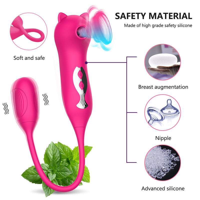 Powerful Clit Sucker Vibrator Nipple Female Sex Toys for Women Clitoris Stimulator