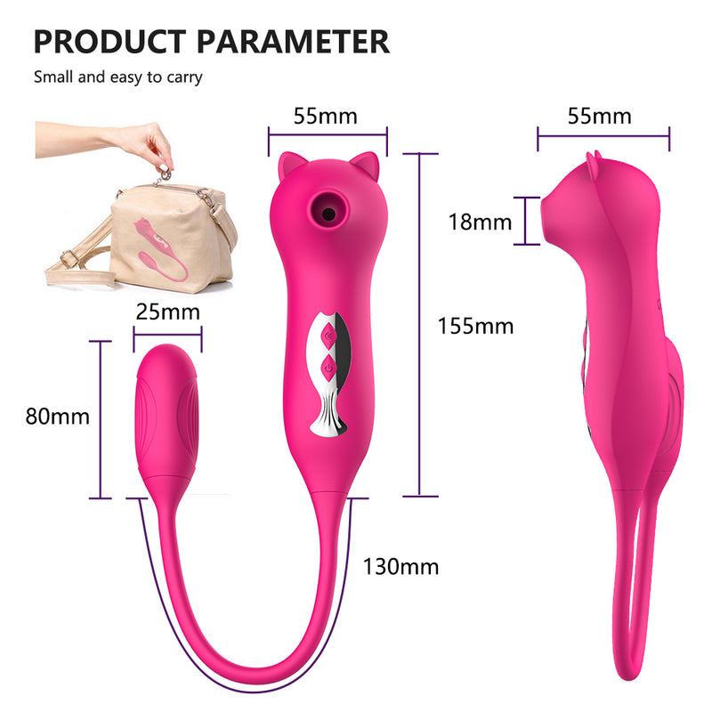 Powerful Clit Sucker Vibrator Nipple Female Sex Toys for Women Clitoris Stimulator