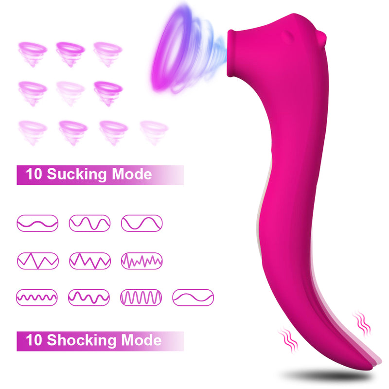 Vibrators for Women Clitoris Powerful Sex Toys for Adult Clit Sucker Stimulator Oral Masturbator