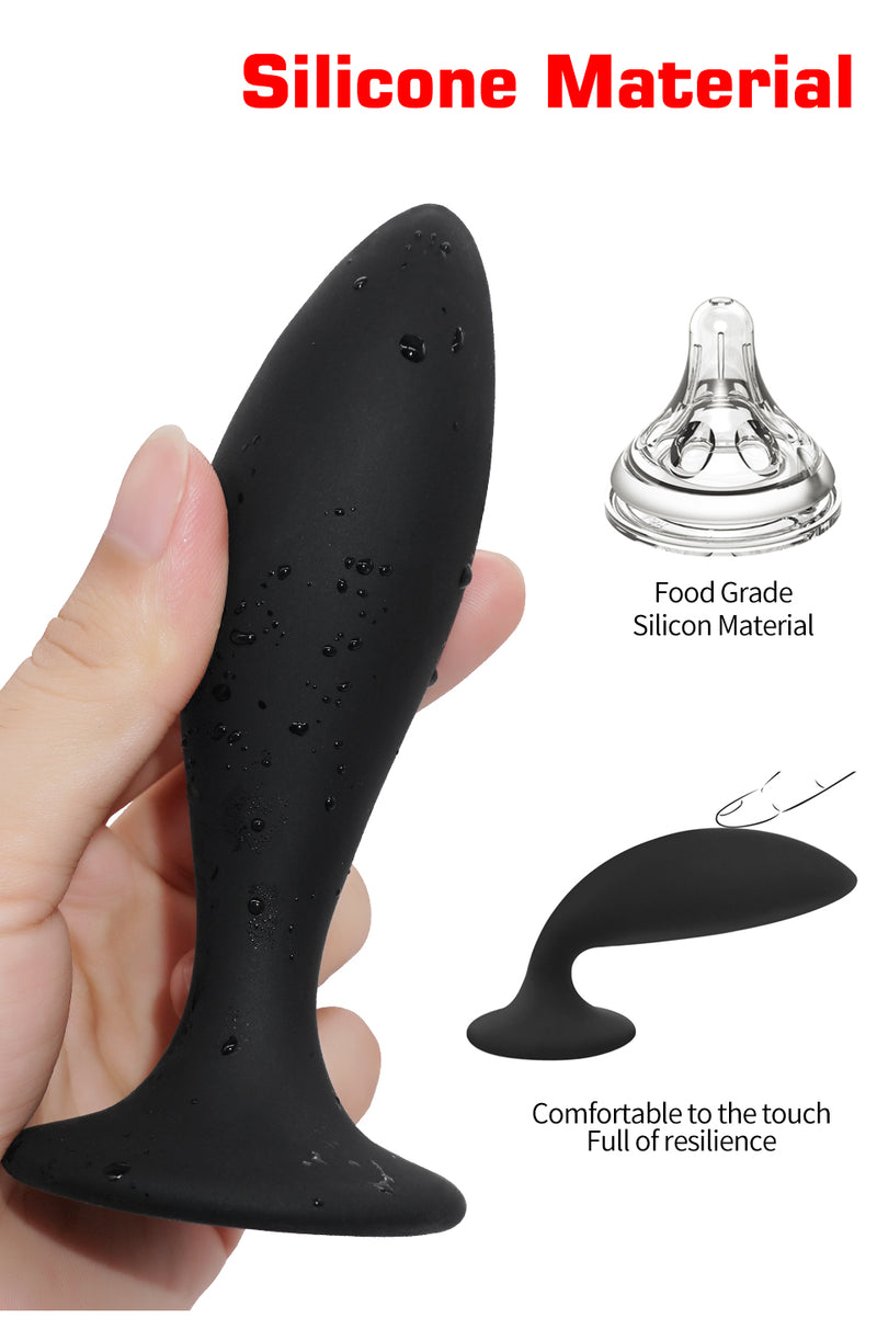 Butt Plug 3 Piece Anal Toy Female Male Male Prostate Massager Butt Plug Gay