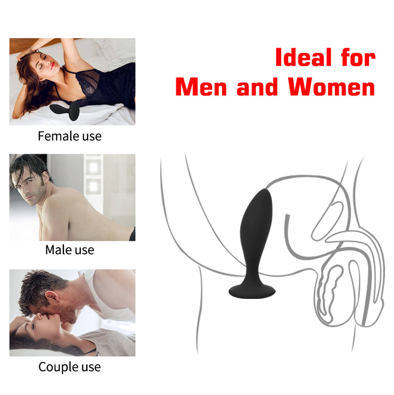 Butt Plug 3 Piece Anal Toy Female Male Male Prostate Massager Butt Plug Gay