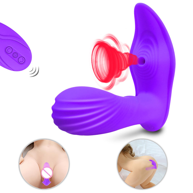 Vagina Sucking Vibrator Double Vibration 10 Speed Stimulate G Spot Vagina Clitoris