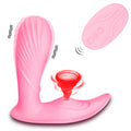 Vagina Sucking Vibrator Double Vibration 10 Speed Stimulate G Spot Vagina Clitoris