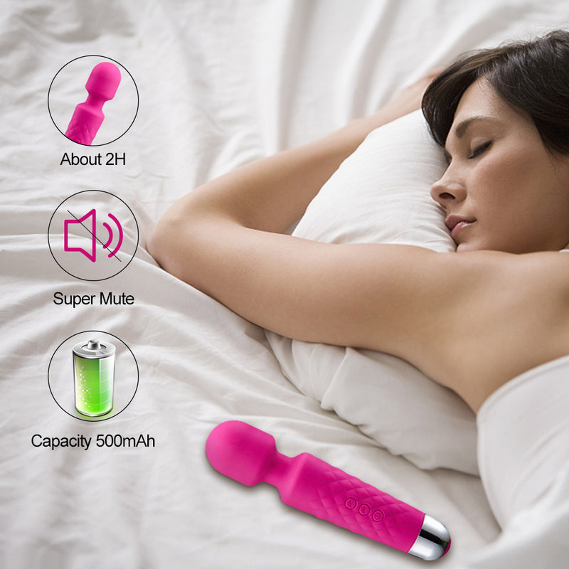 Powerful Magic Wand Vibrators USB Charge Big AV Stick Female G Spot Massager