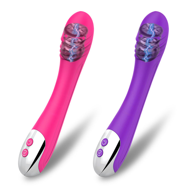 Powerful G-Spot Dildo Vibrator Soft Silicone Female Vagina Clitoris Stimulator Massager