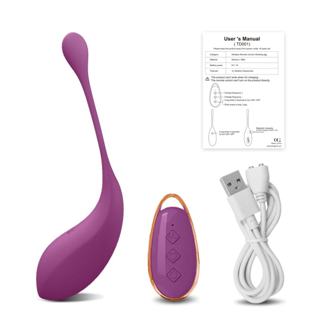 Egg massage vibrator adult female G-spot vibrator