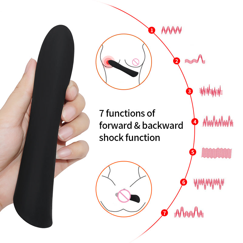 G-Spot Anal Plug Vibrator Female Clit Power Stimulator Dildo Female Vagina Stick Massager