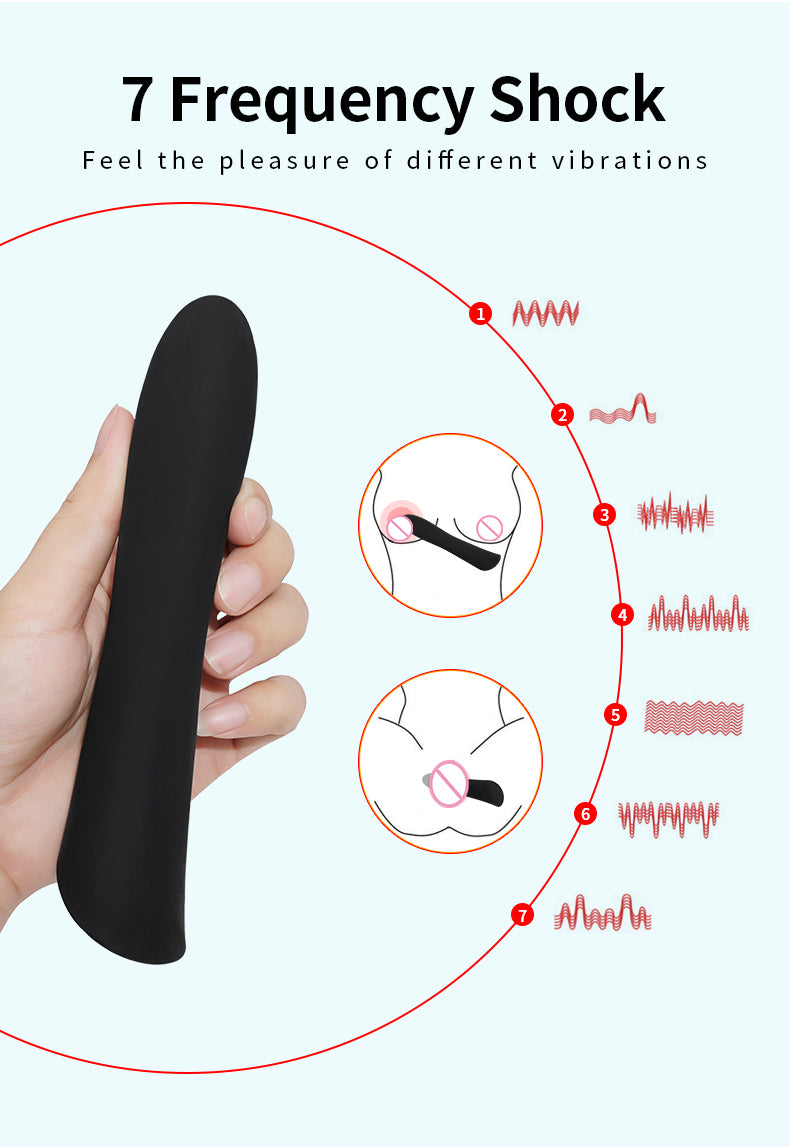 G-Spot Anal Plug Vibrator Female Clit Power Stimulator Dildo Female Vagina Stick Massager
