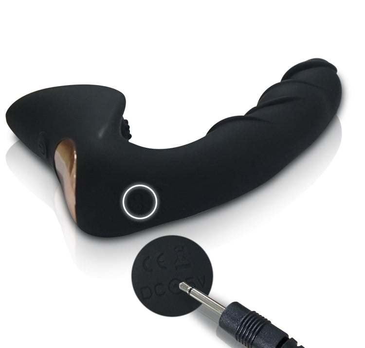 Men's Prostate Massager Anal Vibrator Dual Vibration Remote Control Anal Plug Stimulator