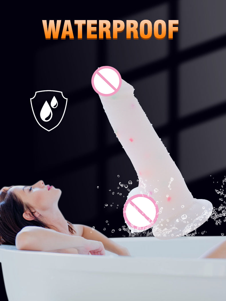 Dildo Soft Jelly Powerful Sucker Dildo Anal Realistic Penis G Spot Orgasm Female Sex Toys
