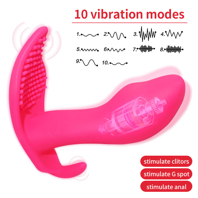 Wireless Vibrator Women's Wearable Panties G-Spot Vaginal Clitoris Stimulator