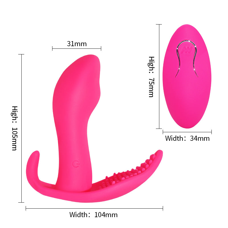 Wireless Vibrator Women's Wearable Panties G-Spot Vaginal Clitoris Stimulator