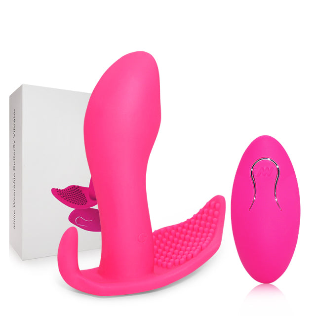 Wireless Vibrator Women's Wearable Panties G-Spot Vaginal Clitoris Stimulator