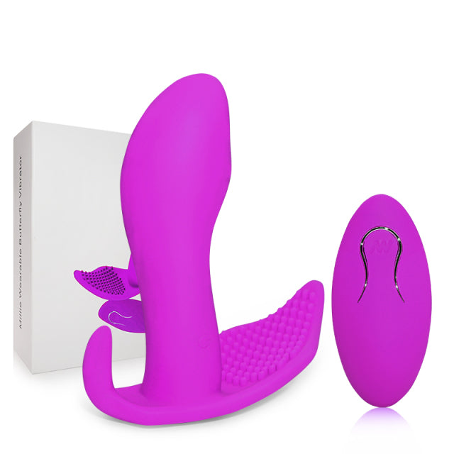 Wireless Vibrator Women's Wearable Panties G-Spot Vaginal Clitoris Stimulator