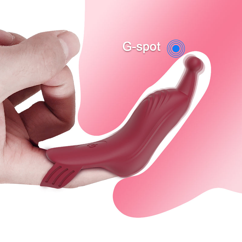 G-Spot Finger Vibrator For Women Nipple Clitoris Stimulator Vibrators Female Erotic Goods Sex Toys