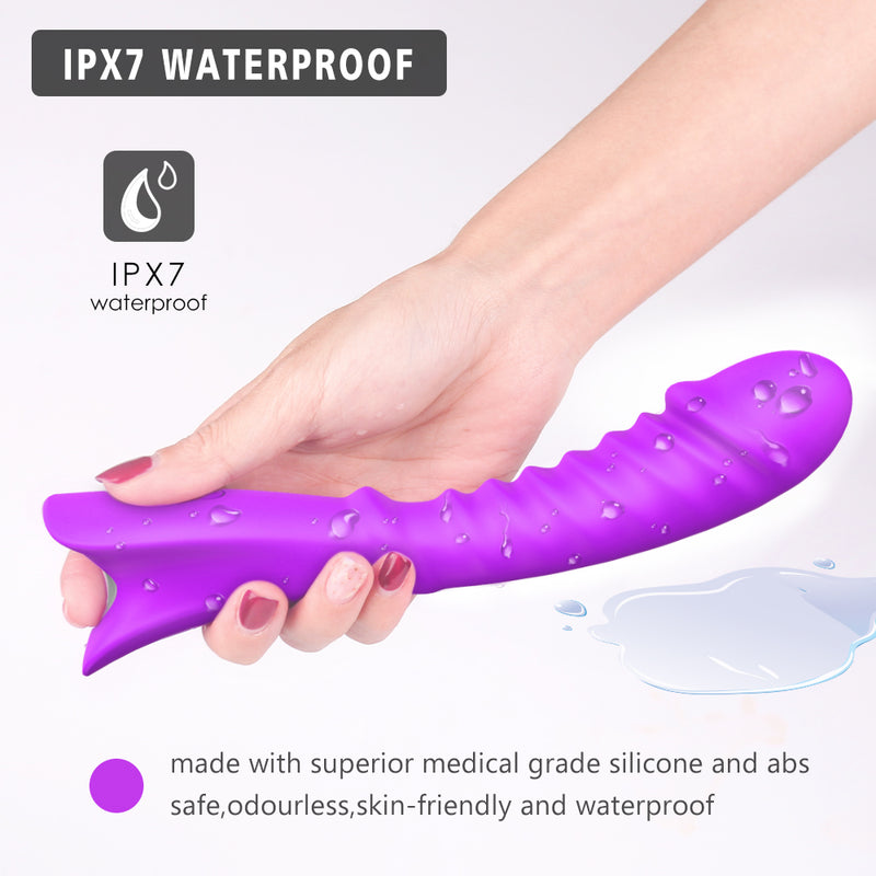 Vibrator Av Wand Massager Vibrator Waterproof Soft Dildo