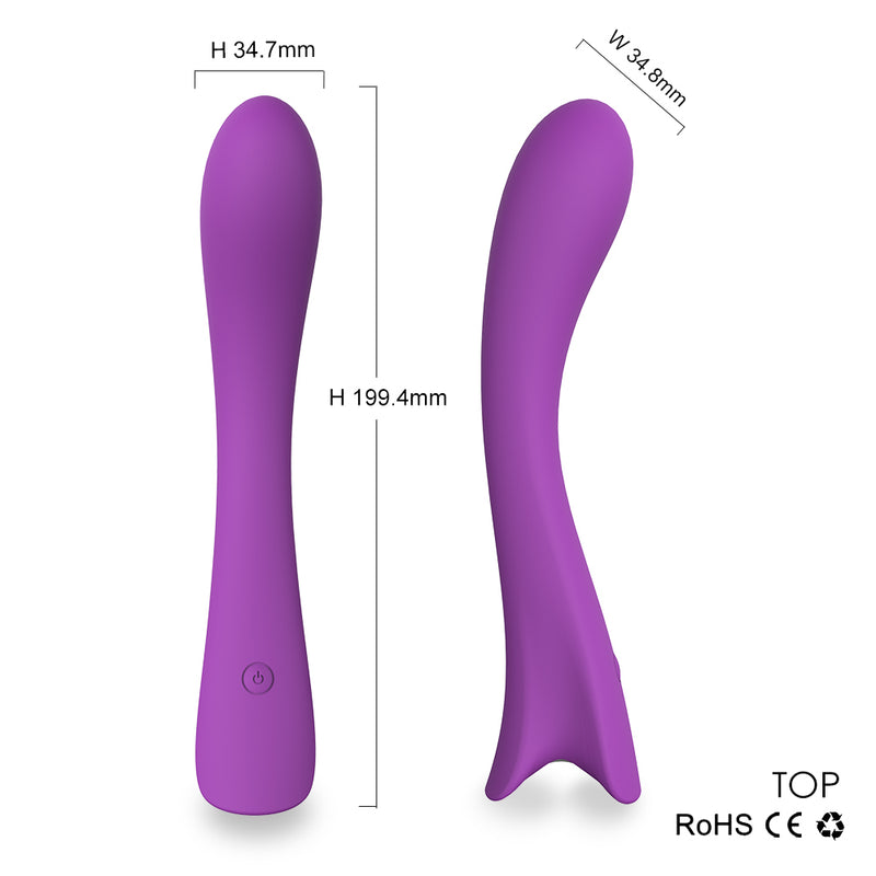 Vibrator Av Wand Massager Vibrator Waterproof Soft Dildo