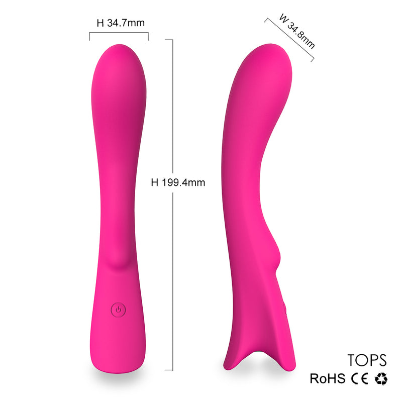 Vibrator Av Wand Massager Vibrator Waterproof Soft Dildo