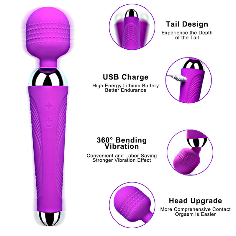 AV Vibrator Sex Toys for Woman Clitoris Stimulator Vibrating Powerful Magic Wand