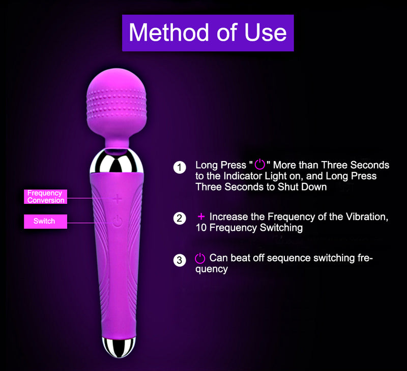 AV Vibrator Sex Toys for Woman Clitoris Stimulator Vibrating Powerful Magic Wand