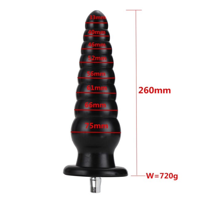 Vac-u-Lock different Big Anal Butt Plugs For Sex Machine Female Huge Dildo