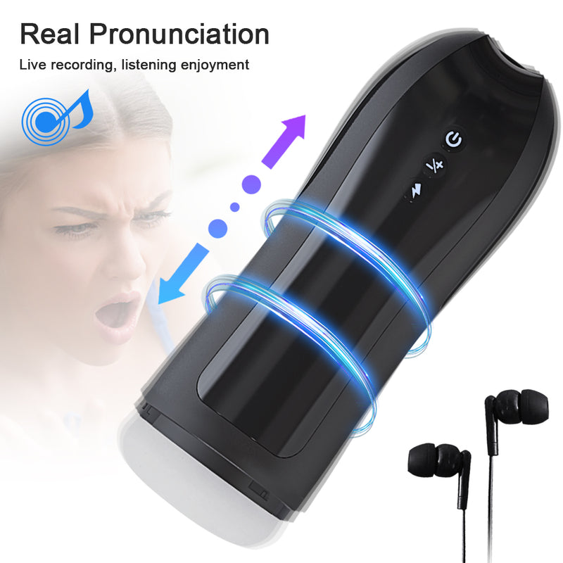 Thrusting Male Masturbator Cup Vibration Sucking Machine Vagina Electric Masturbation